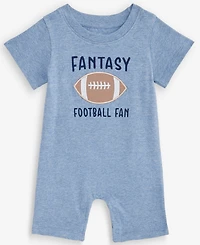 First Impressions Baby Boys' 0M-24M Fantasy Football Fan Cotton Sunsuit, Macy's Exclusive
