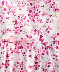 First Impressions Baby Girls' 0M-24M Floral-Print Skirted Sunsuit, Macy's Exclusive