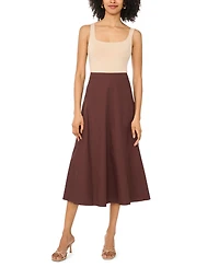 1.state Women's A-Line Midi Skirt