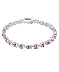 Macy's Amethyst (10.35 ct. t.w.) Bracelet in Sterling Silver