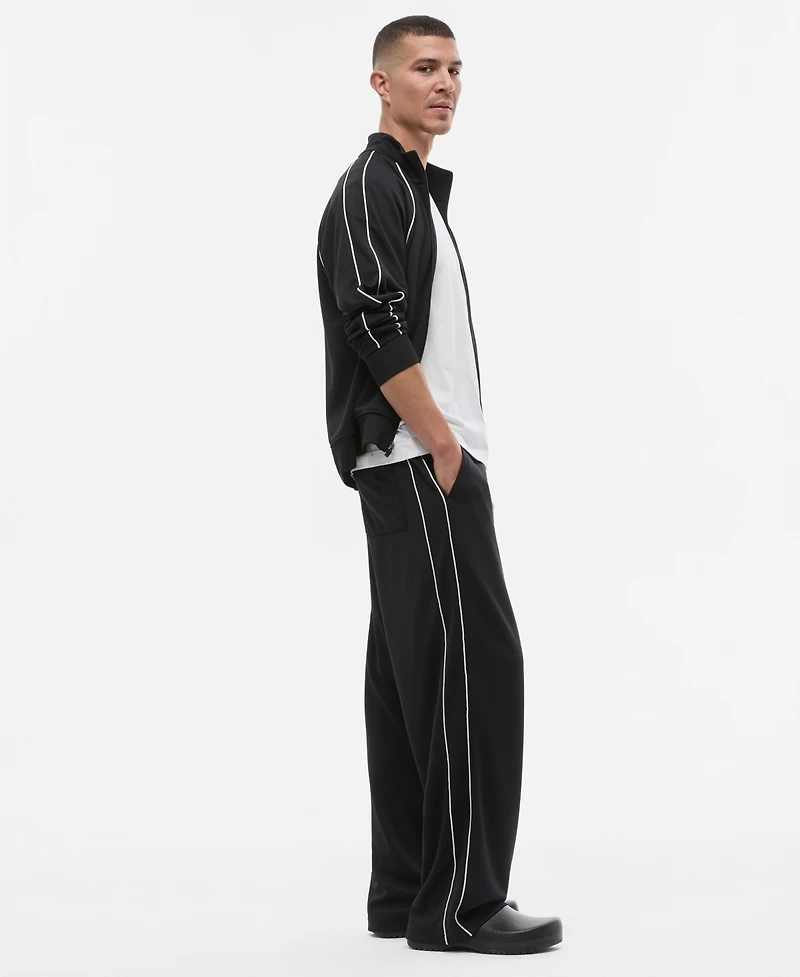 Mode of One Men's Louis Wide-Leg Track Pants, Macy's Exclusive