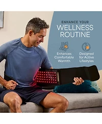 LifePro Red Light Therapy Belt – Near Infrared & Red Light for Pain Relief, Muscle Soreness, Inflammation, and Joint Therapy