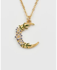 Fable England Nightshade Moon Gold Necklace