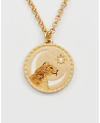 Fable England Lioness Spirit Guide Chain Necklace