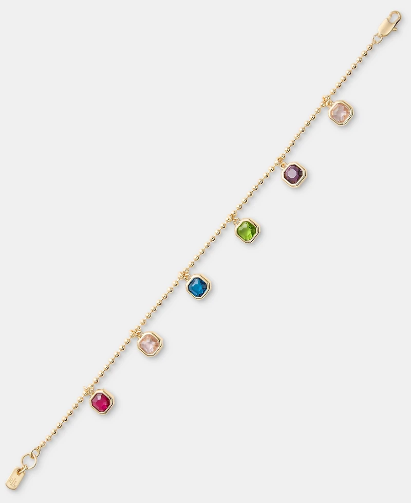 Lauren Ralph Lauren Shaky Stone Station Flex Bracelet