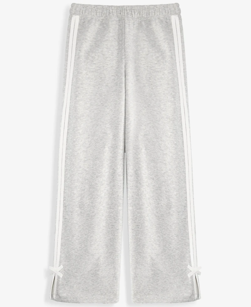 Epic Threads Girls' Xs-xl Bow-Detail Wide-Leg Fleece Sweatpants, Macy's Exclusive