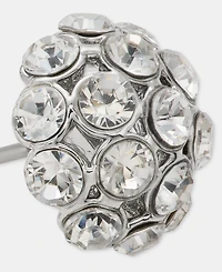 Givenchy Pave Cluster Stud Earrings