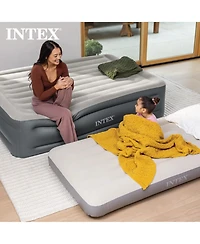 Intex 64101E Dura-Beam Standard Series Single Height Inflatable Airbed, Twin