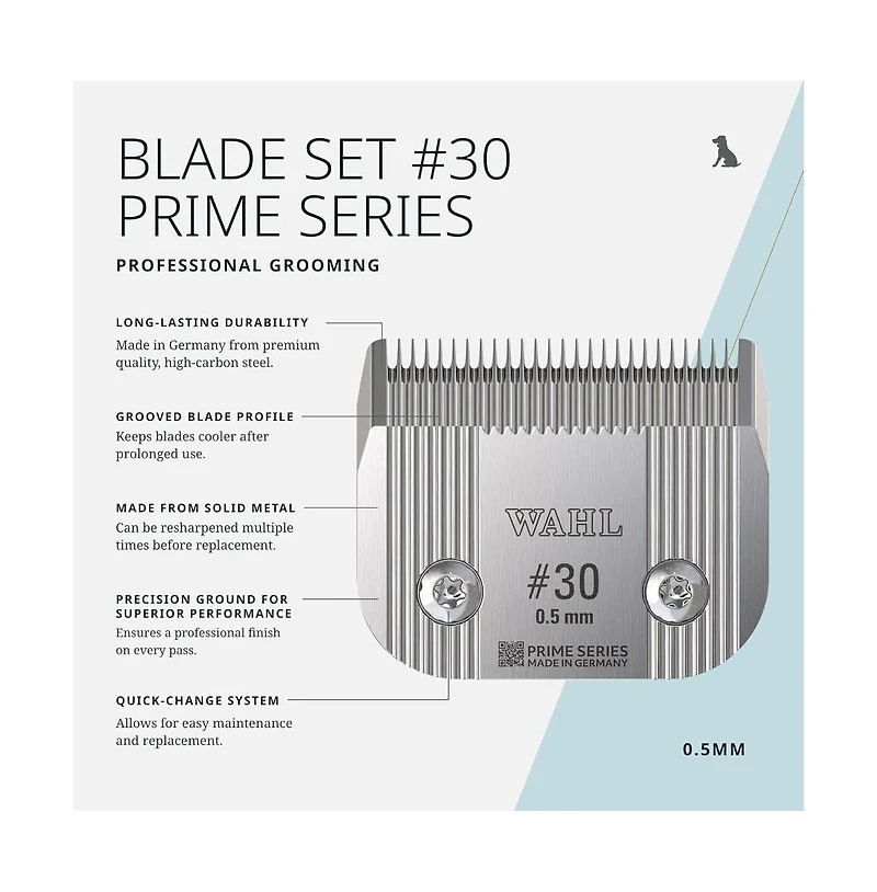 Wahl Pro Animal Prime Series Blades Professional Fine-Tooth Pet Clipper