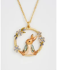 Fable England Peter Rabbit Forget Me Not Necklace