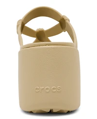 Crocs Women's Brooklyn Knot Sky Platform Sandals from Finish Line