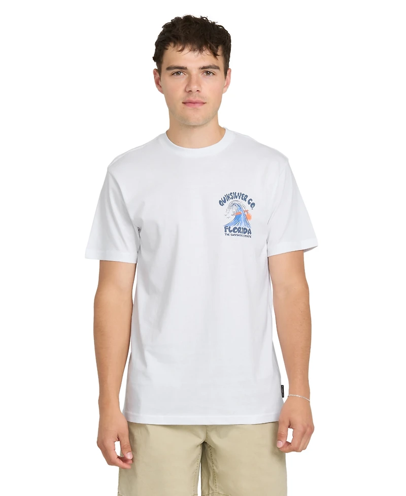 Quiksilver Men's Classic Graphic Short-Sleeve T-Shirt