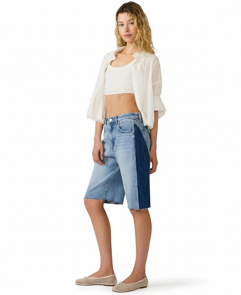 Steve Madden Women's Low Rise Bermuda Shorts