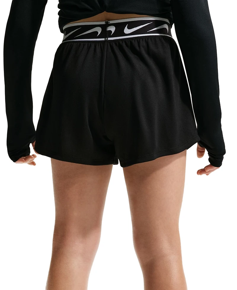 Nike Girls' 8-18 Dri-fit Mid-Rise Running Shorts