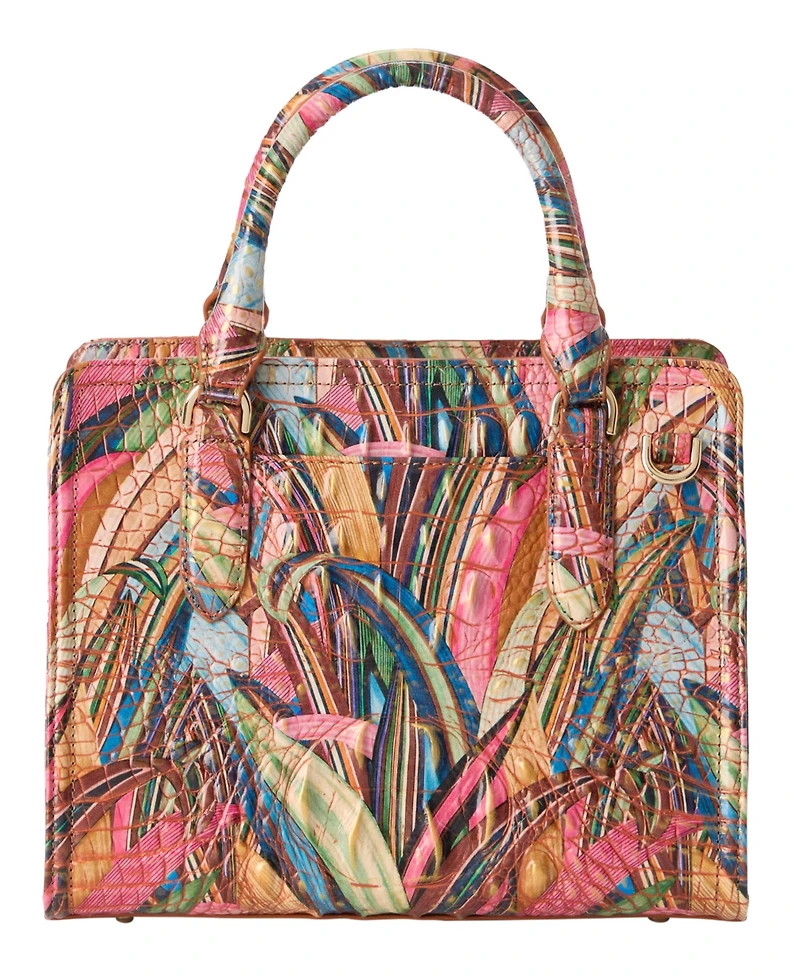 Brahmin Cami Small Leather Satchel Handbag