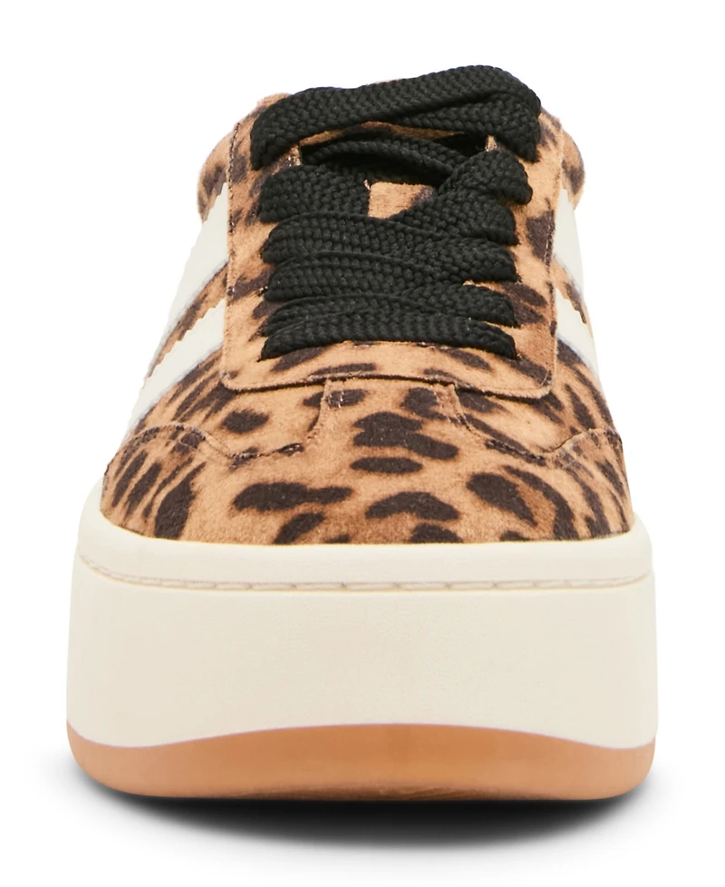 Madden Girl Women's Frankyyy Lace-Up Platform Sneakers