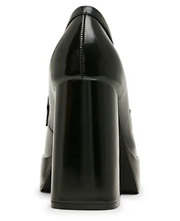Madden Girl Women's Rudy Hi Platform Loafer Pumps