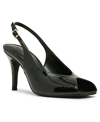 Madden Girl Women's Parade Slingback Peep Toe Pumps
