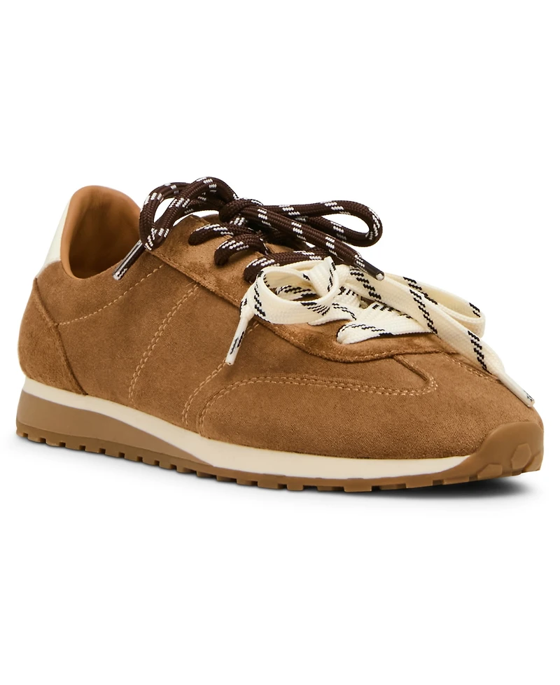 Madden Girl Women's Ripley Multi Lace Low-Profile Sneakers