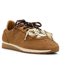 Madden Girl Women's Ripley Multi Lace Low-Profile Sneakers