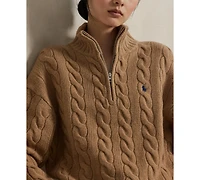 Polo Ralph Lauren Women's Wool Cashmere Long-Sleeve Sweater