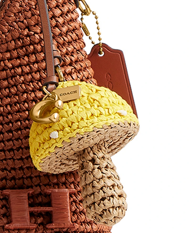 Coach Women's Mushroom Bag Charm