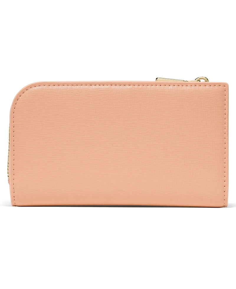 kate spade new york Devin Saffiano Leather Small Slim Bifold Wallet