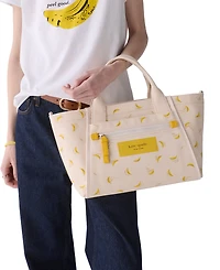 kate spade new york Dash Banana Canvas Extra-Large Tote Handbag