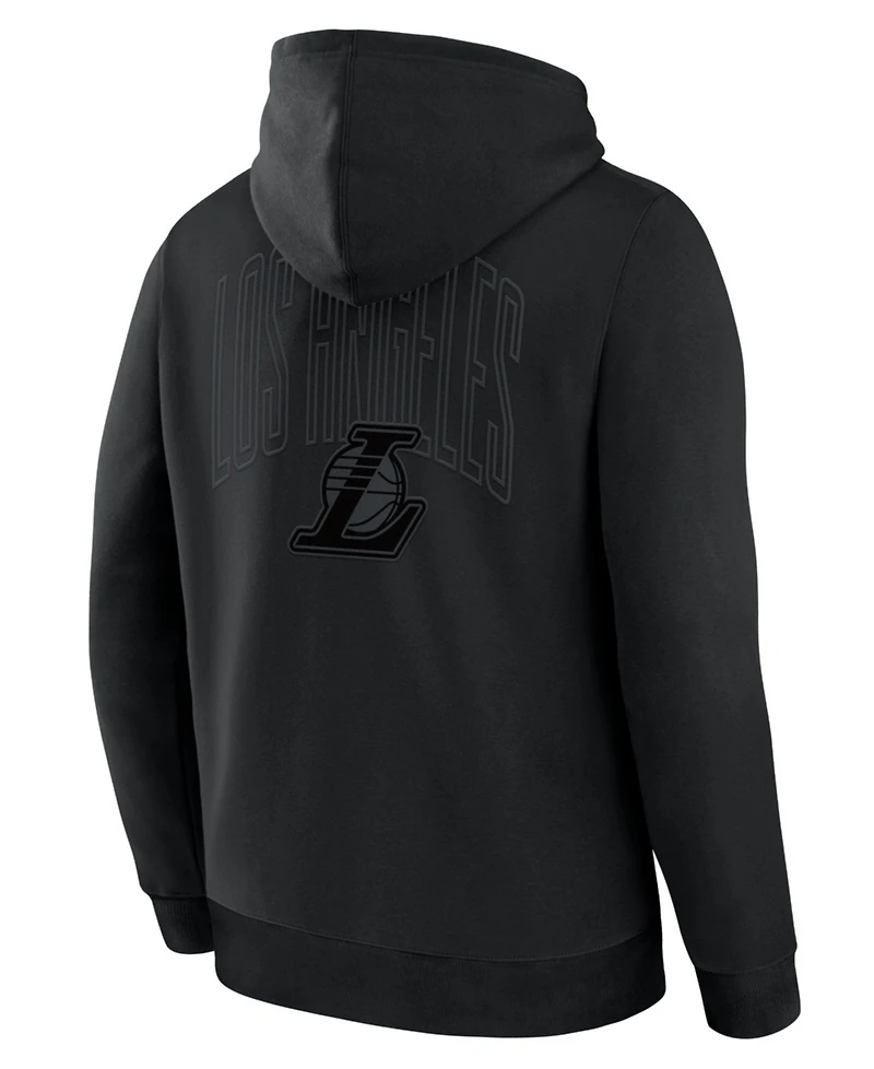 Fanatics Men's Los Angeles Lakers Black Out Hoodie