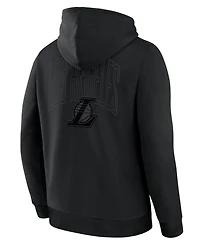 Fanatics Men's Los Angeles Lakers Black Out Hoodie