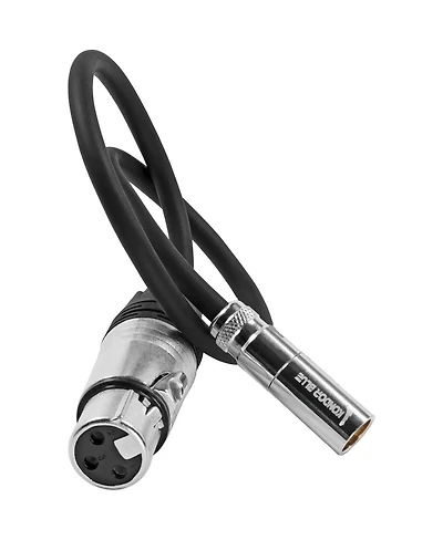 Kondor Blue 16" TA4M 4-Pin Mini Xlr Male to 3-Pin Xlr Female Audio Cable