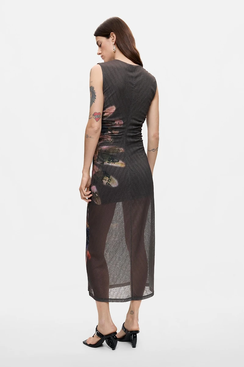 Desigual Women's Printed knit dress