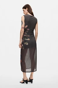 Desigual Women's Printed knit dress