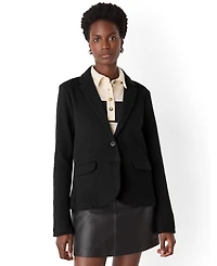 Whistles Women's Slim Jersey Blazer