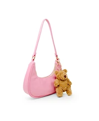 Zomi Gems Girls Teddy Bear Charm Shoulder Handbag