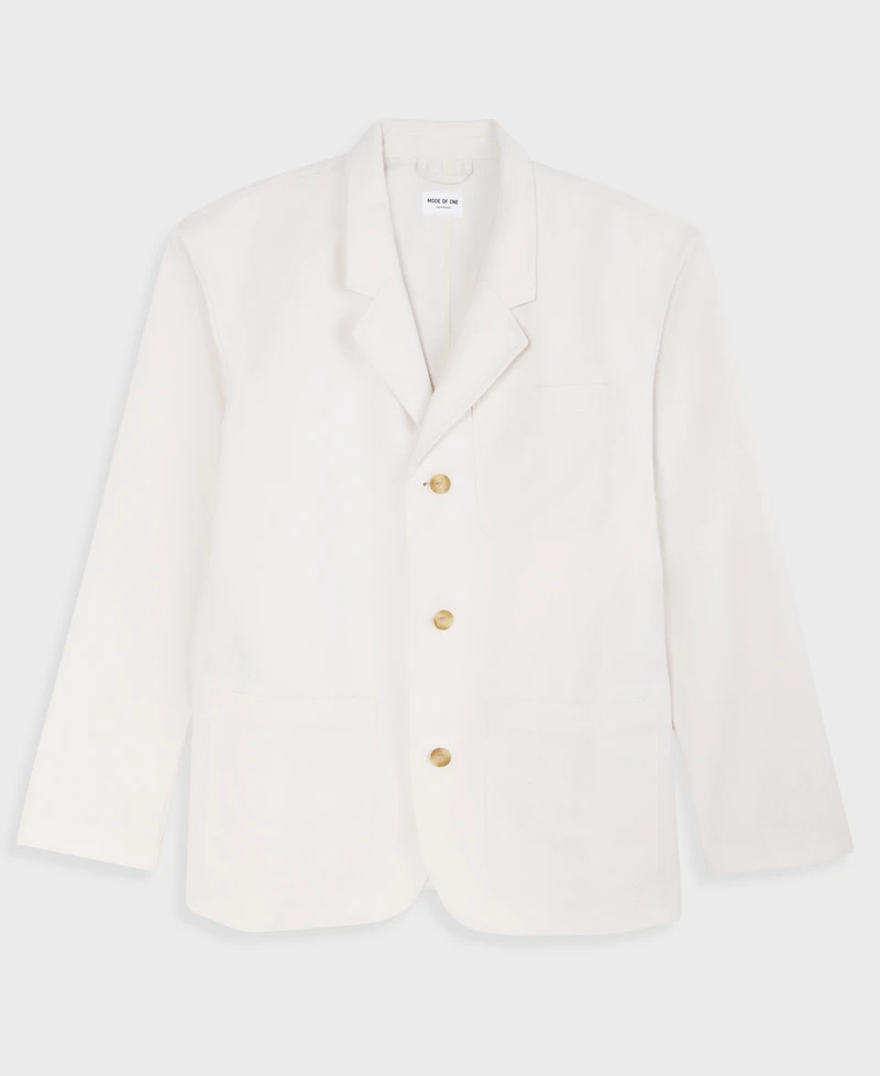 Mode of One Men's Oxford Linen-Blend Blazer, Macy's Exclusive