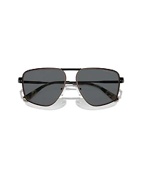Michael Kors Men's Pilot Sunglasses, Silverton MK1153