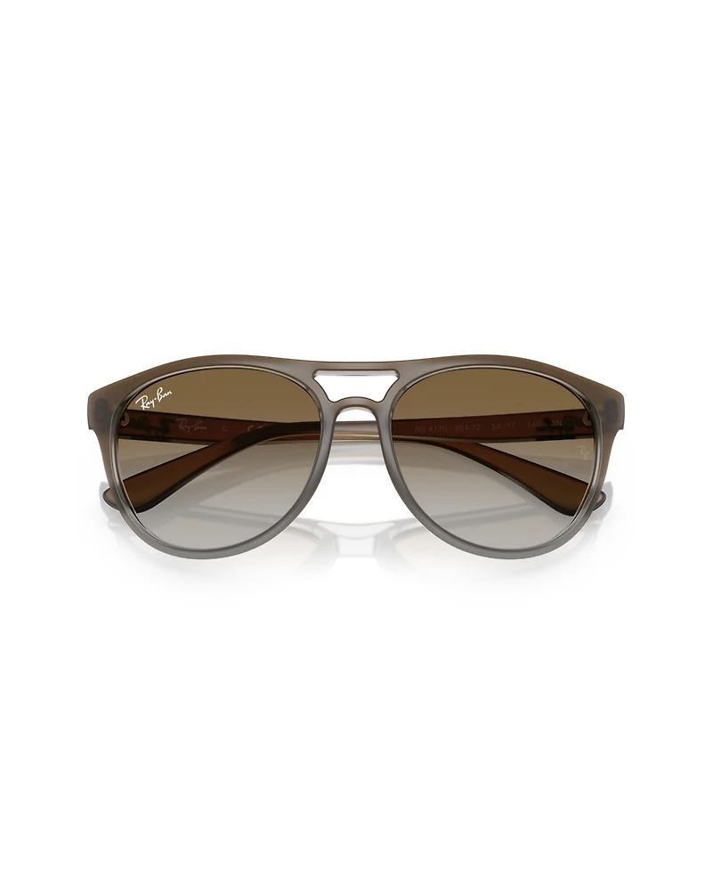 Ray-Ban Men's Pilot Sunglasses, Brad RB4170