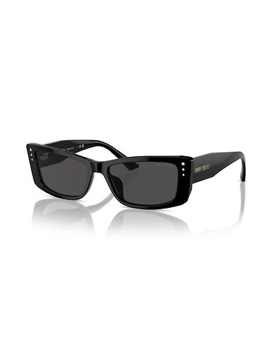 Jimmy Choo Women's Rectangle Sunglasses, JC5002BU