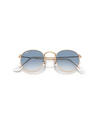 Ray-Ban Men's Round Metal Round Sunglasses, RB3447