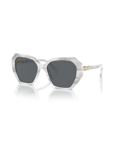 Swarovski Women's Geometric Sunglasses, SK6017