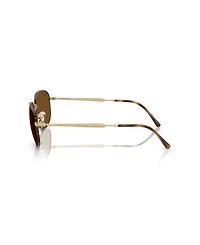 Ray-Ban Unisex Polarized Rectangle Sunglasses, RB3754