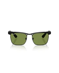 Ray-Ban Unisex Wayfarer Deluxe Square Sunglasses, RB3875