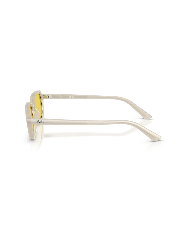 Ray-Ban Unisex Rectangle Sunglasses, Zuri Bio-Based RB4455