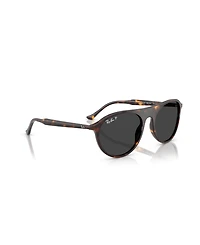 Ray-Ban Unisex Polarized Square Sunglasses, RB2215