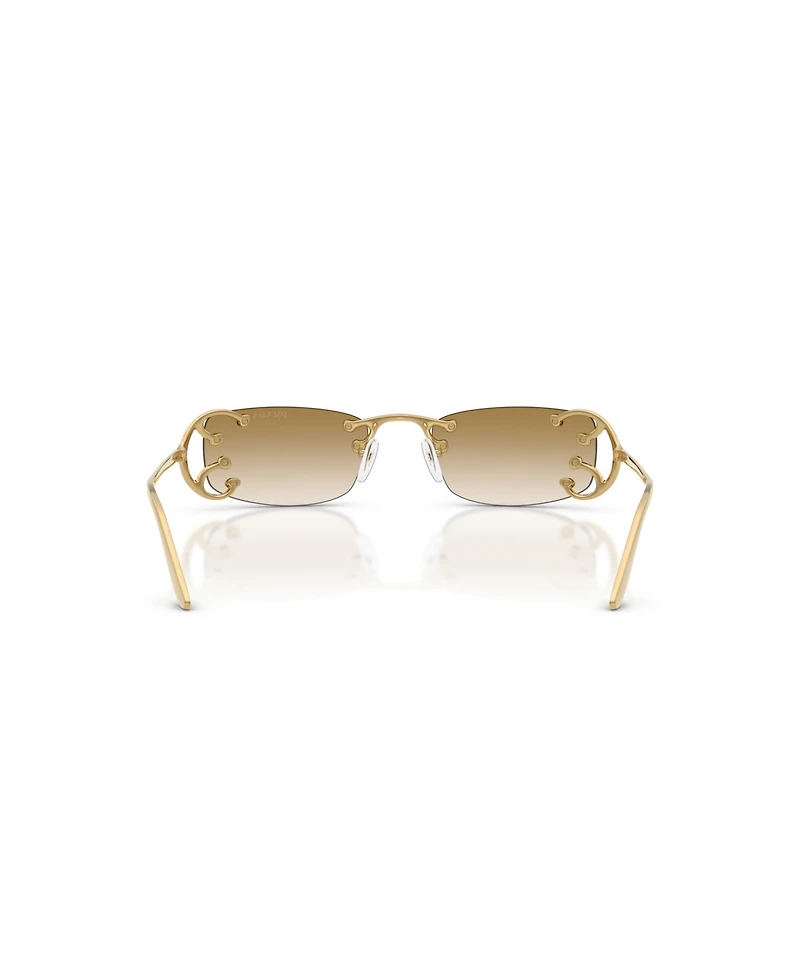 Prada Women's Rectangle Sunglasses, Pr C57S