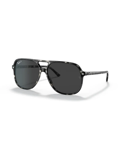 Ray-Ban Unisex Polarized Square Sunglasses, Bill RB2198