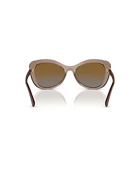 Vogue Eyewear Women's Polarized Butterfly Sunglasses, VO5515SB