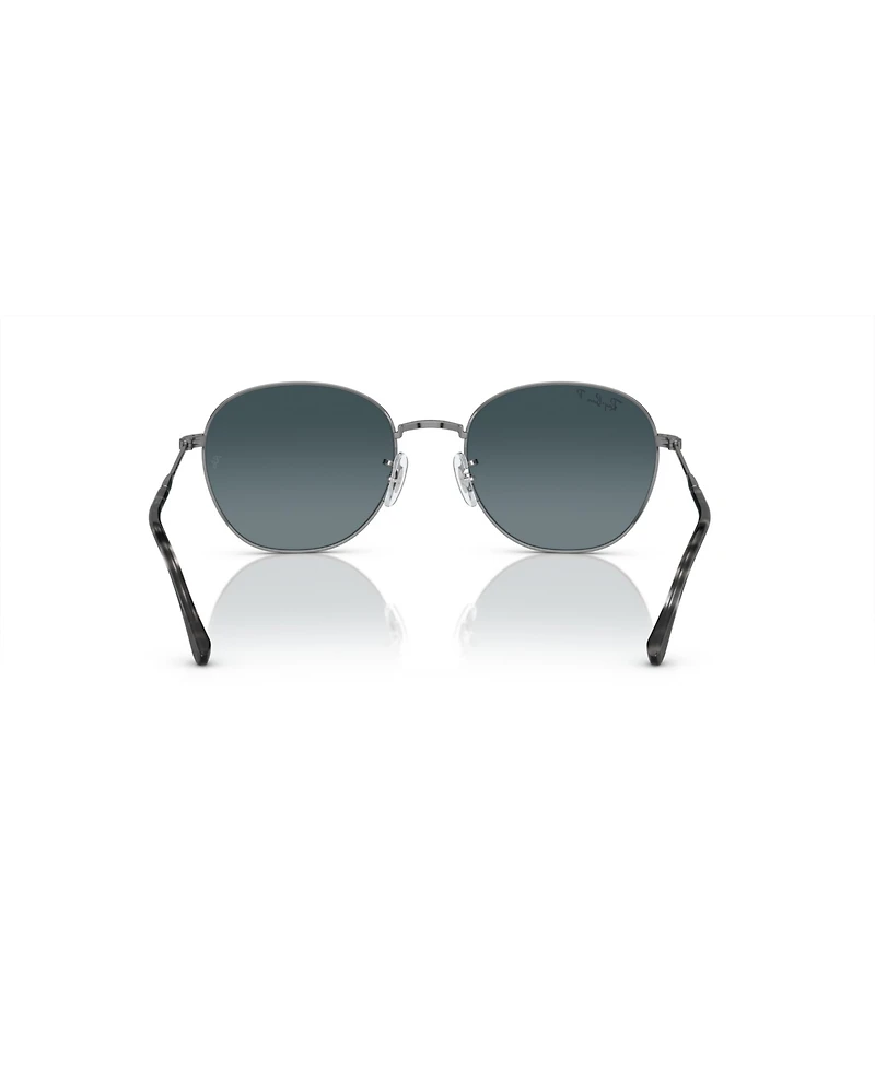 Ray-Ban Unisex Polarized Round Sunglasses