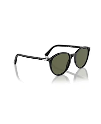Persol Unisex Polarized Round Sunglasses, PO3350S